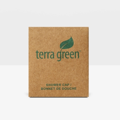 Picture of Terra Green Shower Cap New Design in box