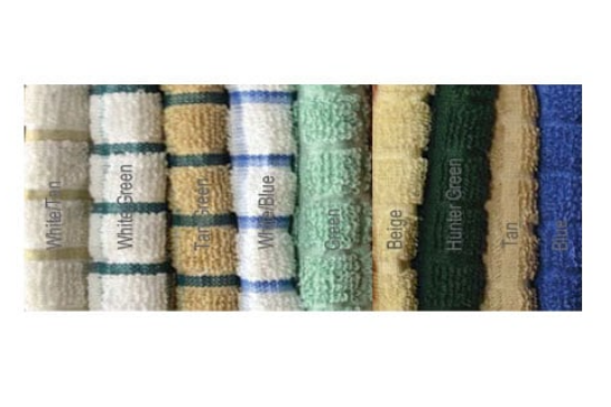 Picture of KITCHEN ENSEMBLE DISH CLOTHS 12 x 12,100% Ringspun Cotton Vat Yarn Dyed Checked CTN Pack of 24 DZ