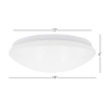 Picture of LED Mushroom Light Flush Mount Ceiling Fixture, Dimmable, 5000K Warm White