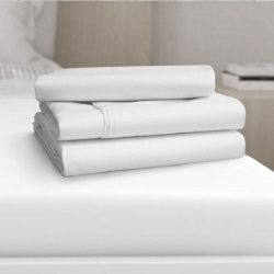 Picture of Dormi Bene™ Twin Fitted Sheets - 39 x 75 + 8 inches, 52% Polyester/48% Modal, T210 Bed Linen, Pack of 12