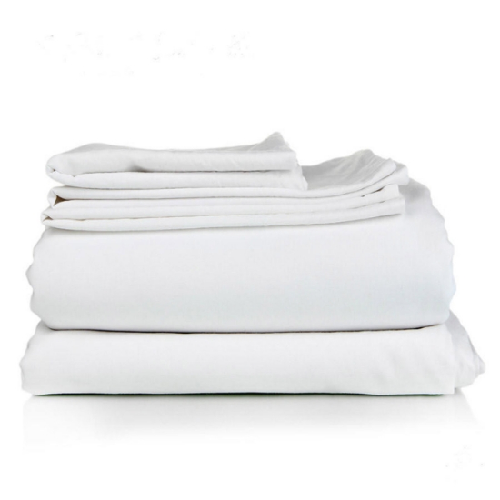 Picture of Twin Flat Sheet 66x108 – 80% Cotton/20% Polyester, 1 DZ Pack