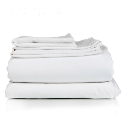 Picture of Blend Bed Linen™ Twin Fitted Sheets - 39 x 80 x 12 inches, 80% Cotton/20% Polyester, Pack of 12