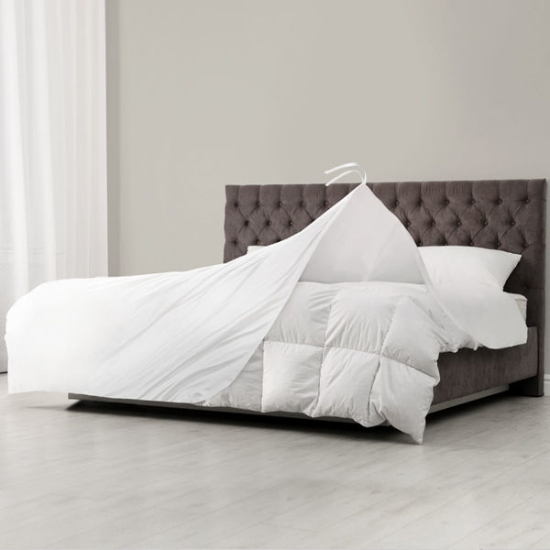 Picture of Lightweight Duvet Insert: Baffle Box Design Twin 66x89, 26 oz, 55% Cotton/45% Polyester, Pack of 8 EA