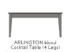 Picture of  Arlington Wood  Table (4) Legs