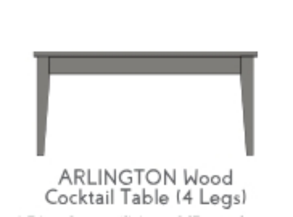 Picture of  Arlington Wood  Table (4) Legs