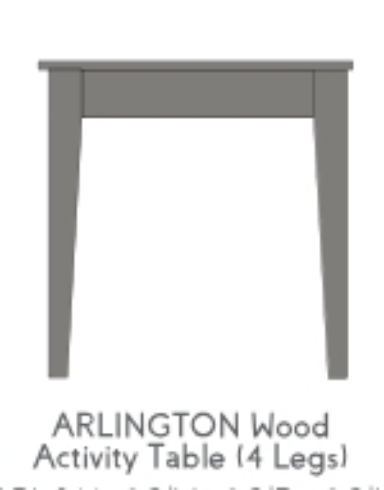 Picture of  Arlington Wood  Table (4) Legs