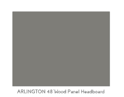 Picture of   Arlington Wood Flat Headboard 48 "Height 