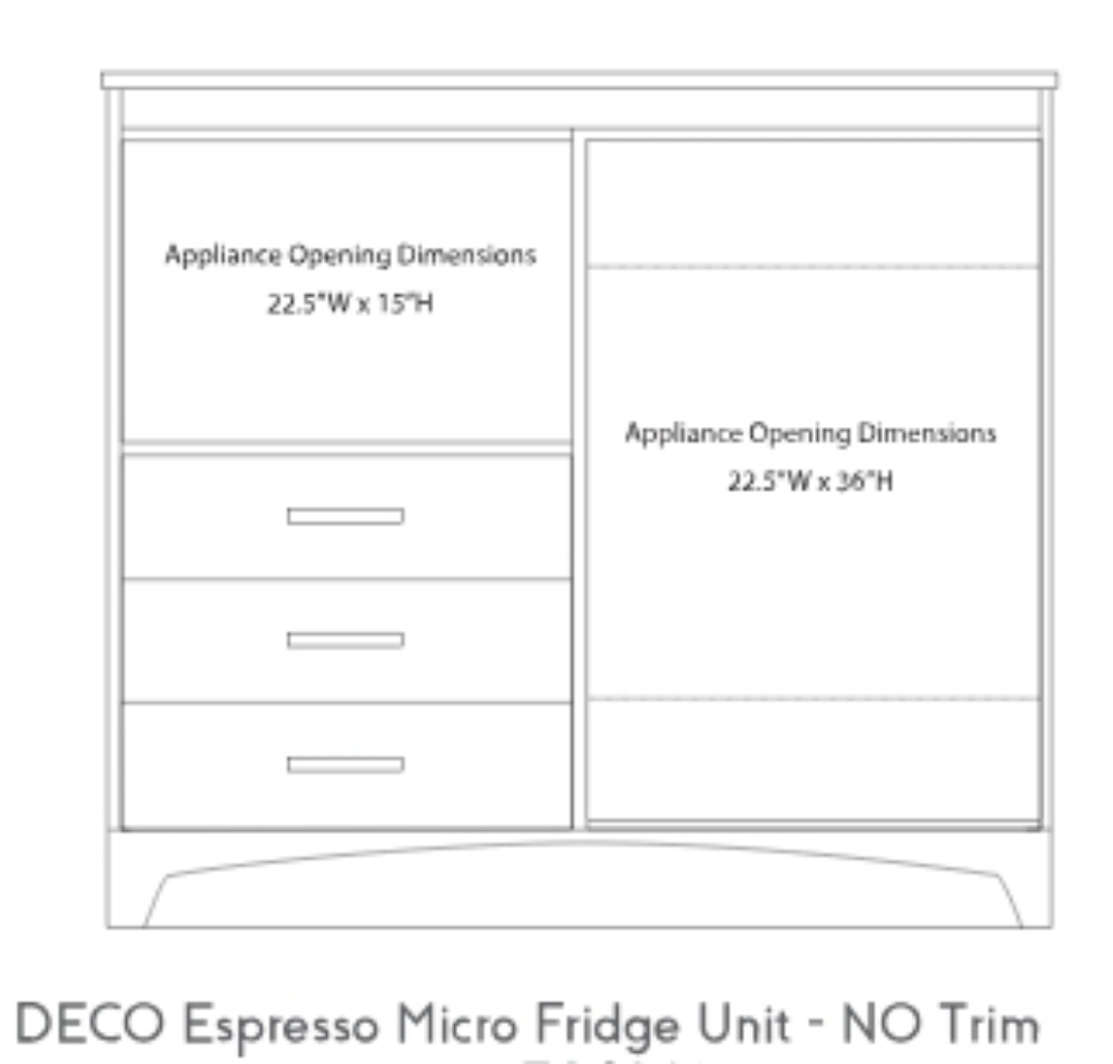 Picture of   Deco Micro Fridge    