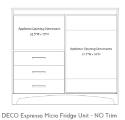 Picture of   Deco Micro Fridge    