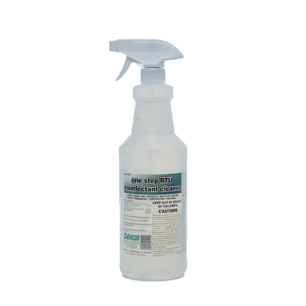 Picture of One Step RTU Disinfect Cleaner Spray Bottle ,  12 x 1 gallon