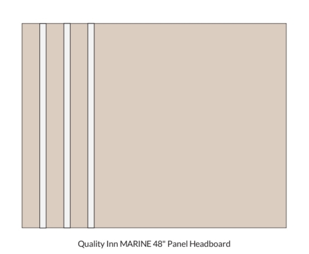 Picture of  Marine Panel Headboard 36" Height 