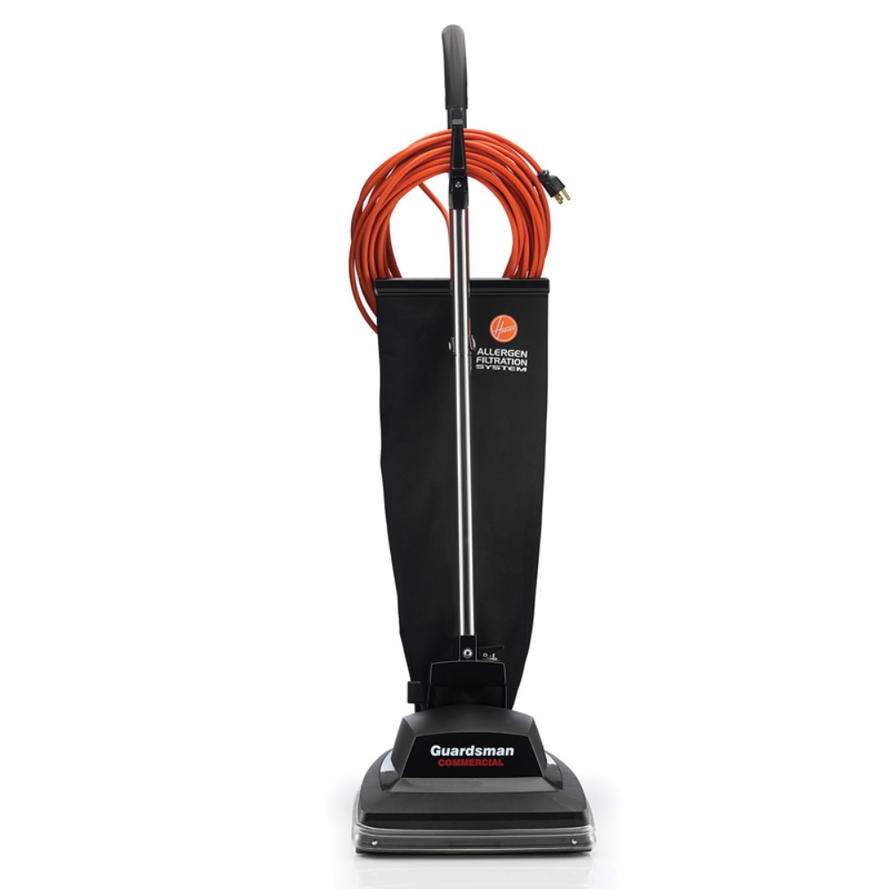 Picture of Hoover: H-C1431010 Vacuum Cleaner, Commercial Upright Guardsman Bagged 12" 6Amp