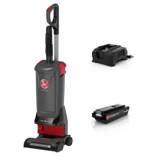 Picture of Hoover: H-CH91600V Vacuum Cleaner, HVRPWR 40V Cordless Upright w/Tools Kitted