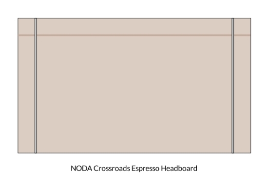 Picture of  Noda Crossroads Headboard 48" Height