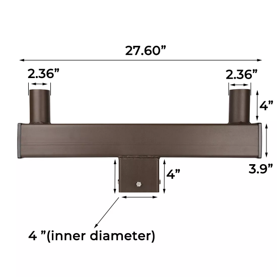 Picture of Polelight Accessories Square 2 Bullhorn