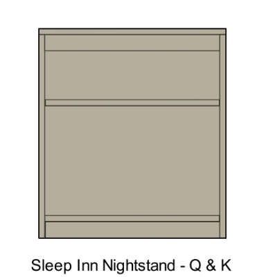 Picture of  Sleep Inn X-207A  Nightstand