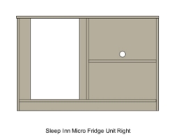 Picture of  Sleep Inn X-209-  Micro Fridge Unit  