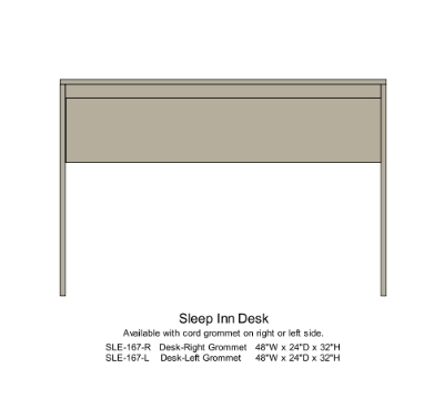 Picture of  Sleep Inn X-208-R Desk Grommet  