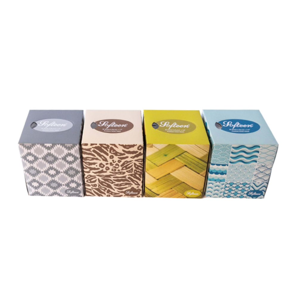 Picture of Softeen Cube Facial Tissue 100sheets 2ply