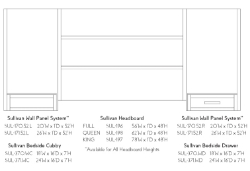 Picture of  Sullivan Wall Cubby  works with   Wall Panel