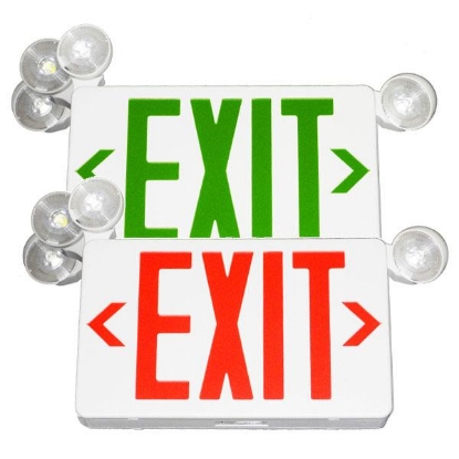 Picture of Exit Sign with Emergency Lights