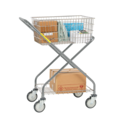 Picture of Foldable Office Utility Mail Cart