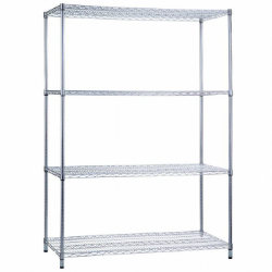 Picture of Shelving Unit 18 x 48 x 62 Wire Shelves (w/o Casters)