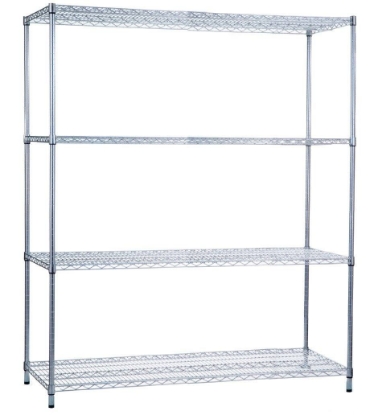 Picture of Shelving Unit 18 x 60 x 62, Wire Shelves (w/o Casters)