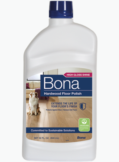 Picture of Bona High Gloss Hardwood Floor Polish - 32 oz (1 Quart), 8/Case