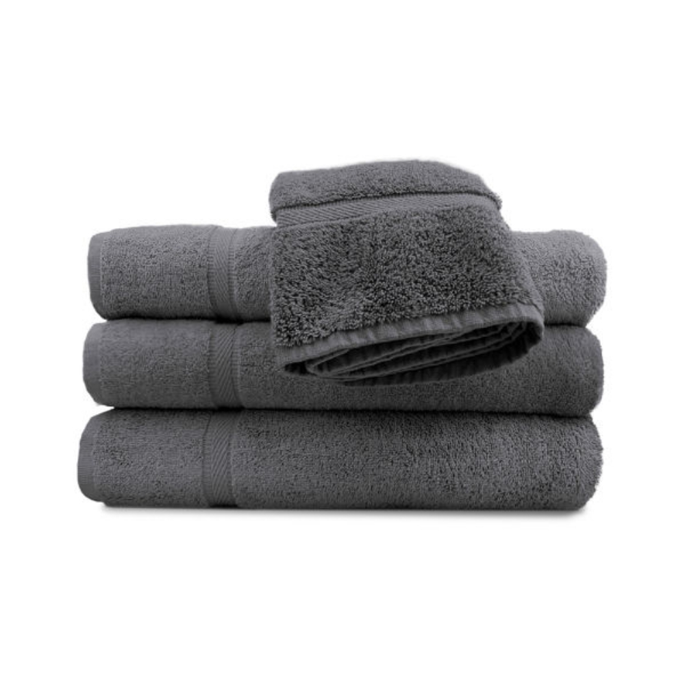 Picture of Imperiale Color Towel Collection - Washcloth in Charcoal Grey, 13x13, 100% Ring spun Cotton, 1.35 lbs, Carton Pack of 25 Dozen