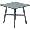 Picture of Edgemont Collection Commercial Aluminum 30" Square Slat Top Table