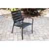 Picture of Commercial Aluminum Slat Back Chair S/2