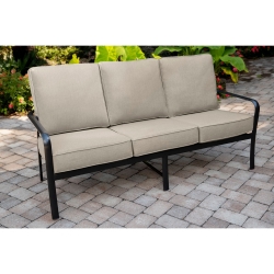 Picture of Fairhill Commercial-Grade Aluminum Sofa with Plush Sunbrella Cushions