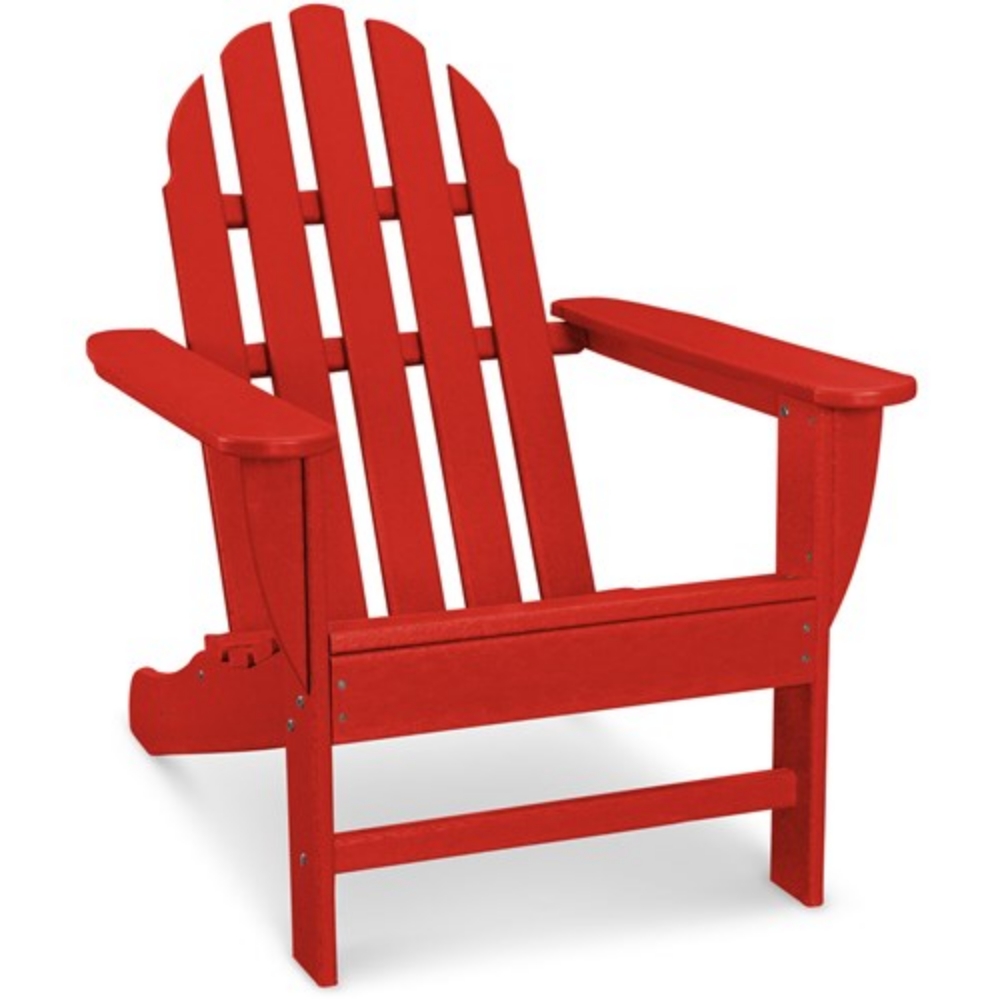 Picture of Cape Soleil - Verde Adirondack Chair Sunset Red