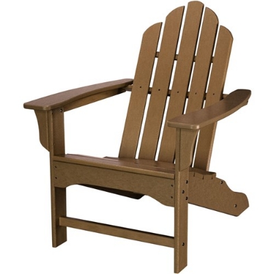 Picture of Cape Soleil - Verde Adirondack Chair HDPE materials Teak 