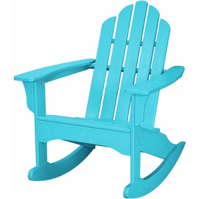 Picture of Cape Soleil - Verde Adirondack Rocking Chair Aruba Blue