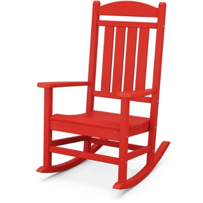 Picture of Cape Soleil - Verde Porch Rocker Sunset Red