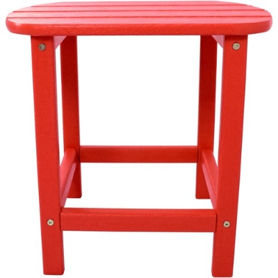 Picture of Cape Soleil - Verde 19x15 Side Table Sunset Red