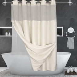 Picture of SHOWER CURTAINS Solid  100% Polyester White