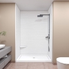 Picture of Horizontal Linerar Essence HLV TEXTURED MATTE FINISH Shower Panels