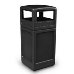 Picture of PolyTec™ 42-Gallon Square Bin with Dome Lid