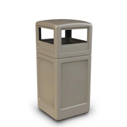 Picture of PolyTec™ 42-Gallon Square Bin with Dome Lid