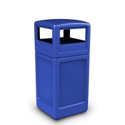 Picture of PolyTec™ 42-Gallon Square Bin with Dome Lid