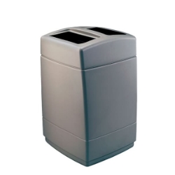 Picture of PolyTec™ 55-Gallon Square Trash Bin