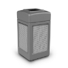 Picture of  PolyTec™ 42-Gallon Square Steel Bin 