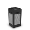 Picture of  PolyTec™ 42-Gallon Square Steel Bin 