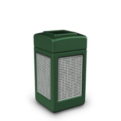 Picture of  PolyTec™ 42-Gallon Square Steel Bin 