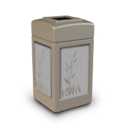 Picture of PolyTec™ 42-Gallon Square Cattails Bin