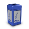 Picture of PolyTec™ 42-Gallon Square Cattails Bin