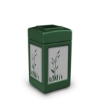 Picture of PolyTec™ 42-Gallon Square Cattails Bin